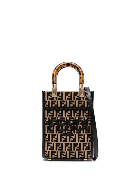 fendi ff motif pouch|Fendi astrology bags.